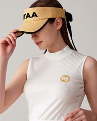 UTAA Summit Raffia Sun Visor : Beige