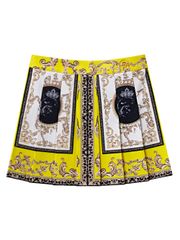 UTAA Bright Baroque Short Skirt : Women's Yellow