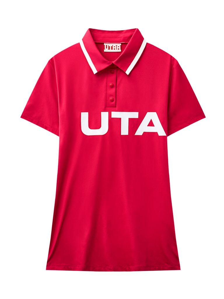 UTAA Daybreak Line PK T-shirt : Women's Dark Pink