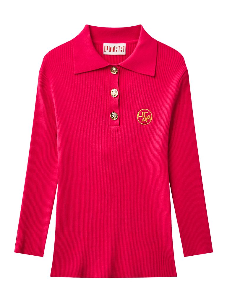 UTAA Gold Symbol PK Sleeve : Women's Pink