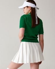 UTAA Dentelle Collar Scasi Knit : Women's Green