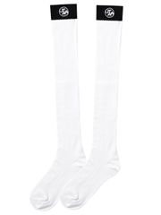 UTAA Symbol Color Knee Socks : Women's White
