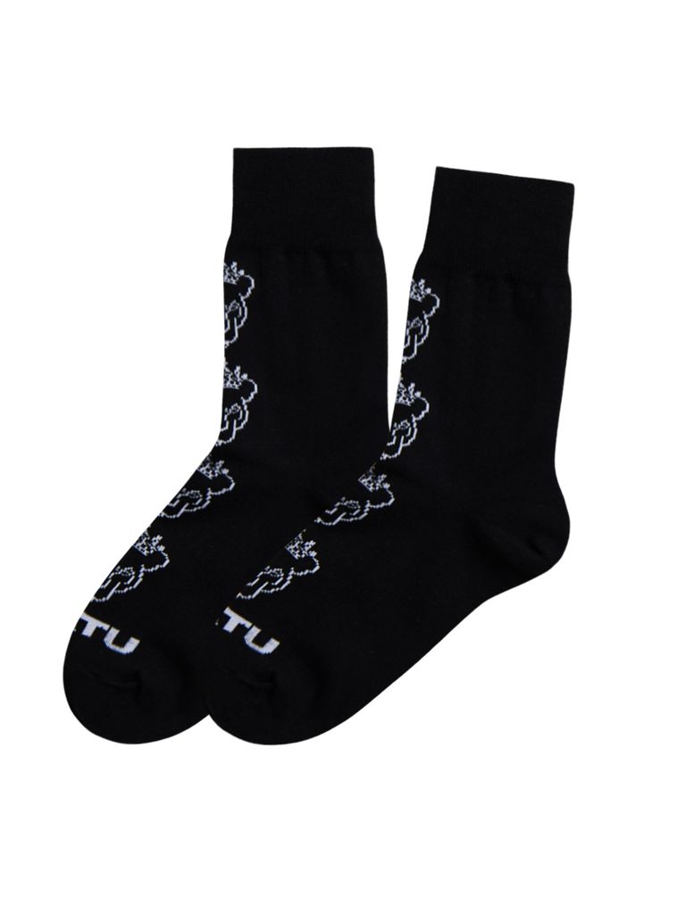 UTAA Crown Panther Socks : Black