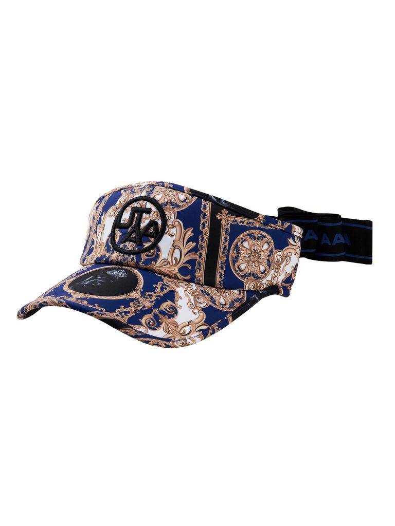 UTAA Canyon Baroque Ribbon Sun Visor : Blue