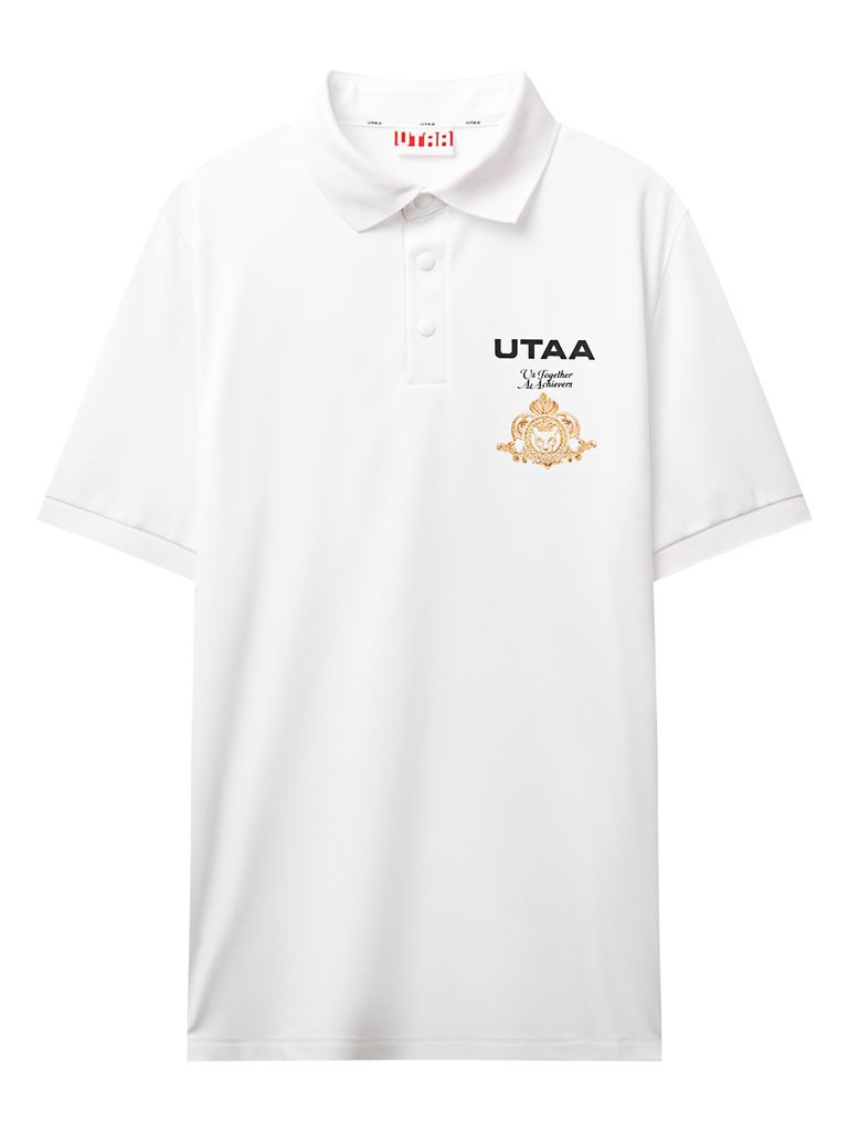 UTAA Golden Crown Ring Panther Compact PK T-shirt : Men's White