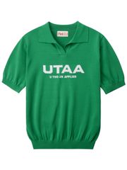 UTAA Putt Logo Knit PK T-Shirts : Men's Green