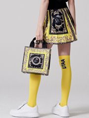 UTAA Logo Knee Socks : Yellow