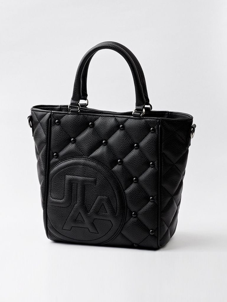 UTAA Quilting Symbol Tote Bag : Black