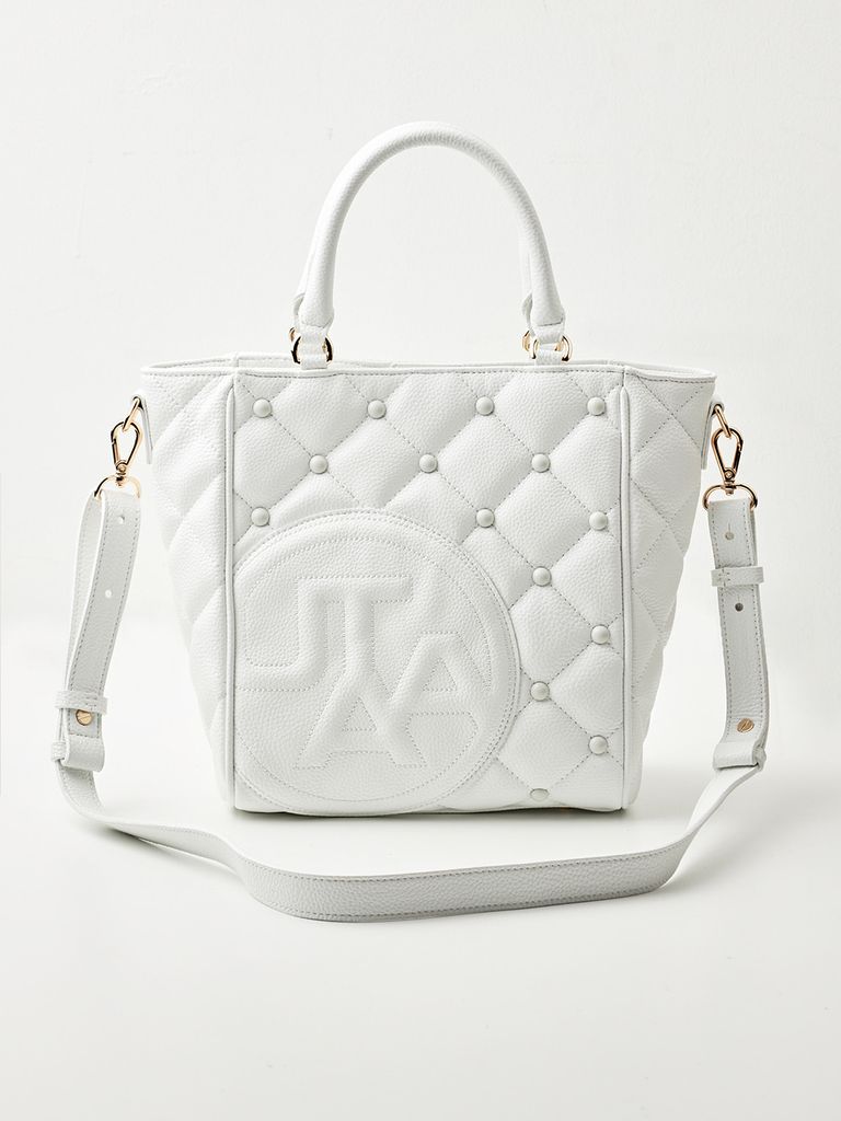 UTAA Quilting Symbol Tote Bag : White
