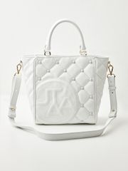 UTAA Quilting Symbol Tote Bag : White