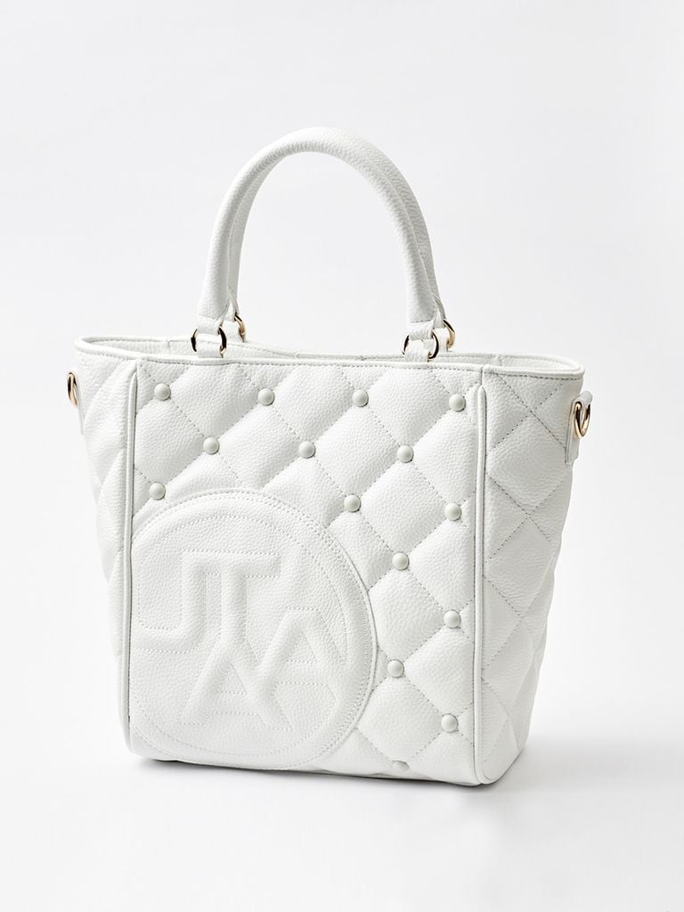 UTAA Quilting Symbol Tote Bag : White