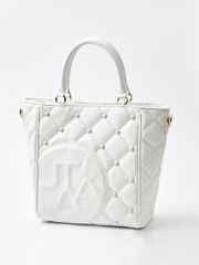 UTAA Quilting Symbol Tote Bag : White