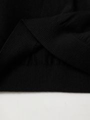 UTAA Panther Openneck Knit Pullover : Men's Black