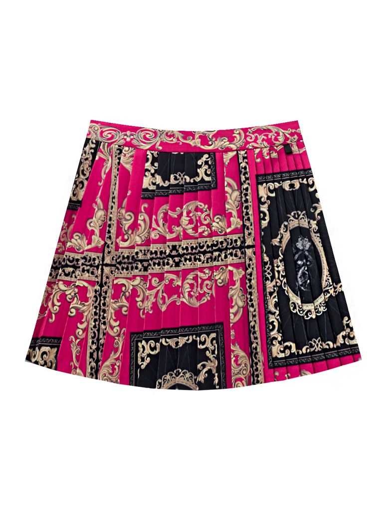 UTAA Blend Buckingham Short Skirt : Women's Dark Pink