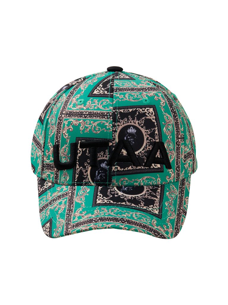 UTAA Neon Baroque Golf Cap : Green