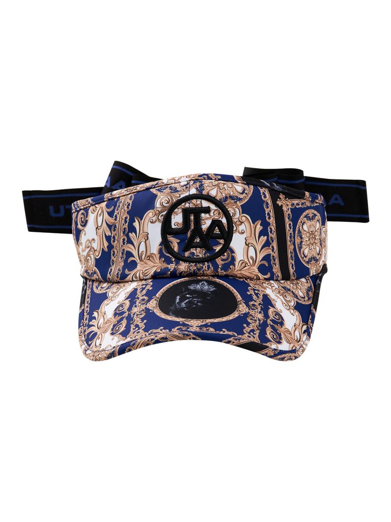 UTAA Canyon Baroque Ribbon Sun Visor : Blue