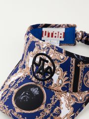 UTAA Canyon Baroque Ribbon Sun Visor : Blue