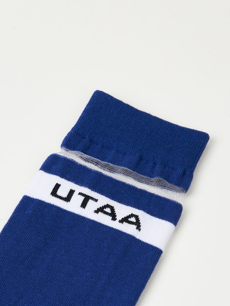 UTAA Passenger Logo Knee Socks : Blue