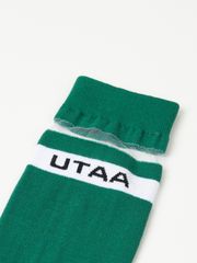 UTAA Passenger Logo Knee Socks : Green