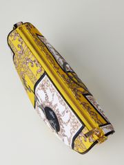UTAA Neon Baroque Halfmoon Cross Bag : Yellow