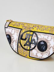 UTAA Neon Baroque Halfmoon Cross Bag : Yellow