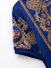 UTAA Emperor Crown Baroque PK T-shirts : Blue