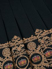 UTAA Emperor Crown Baroque Short Skirt : Women's Black