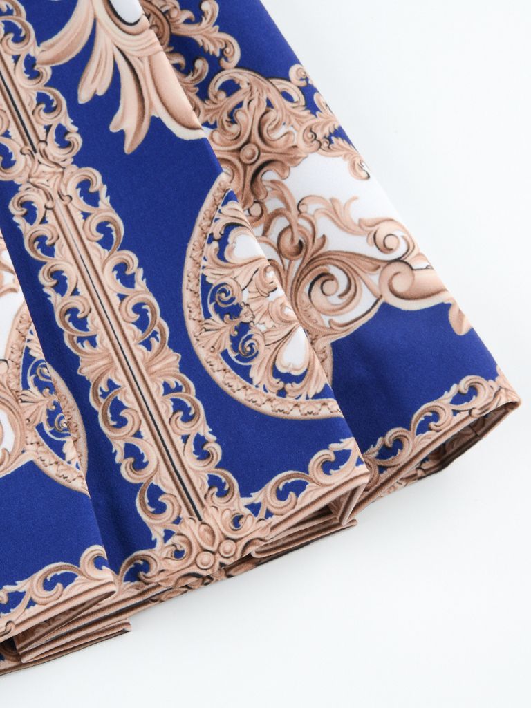 UTAA Panther Buckingham Skirt : Blue