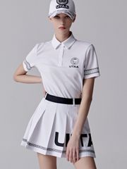 UTAA Scudo Ring Panther Basic PK T-Shirts : Women's White