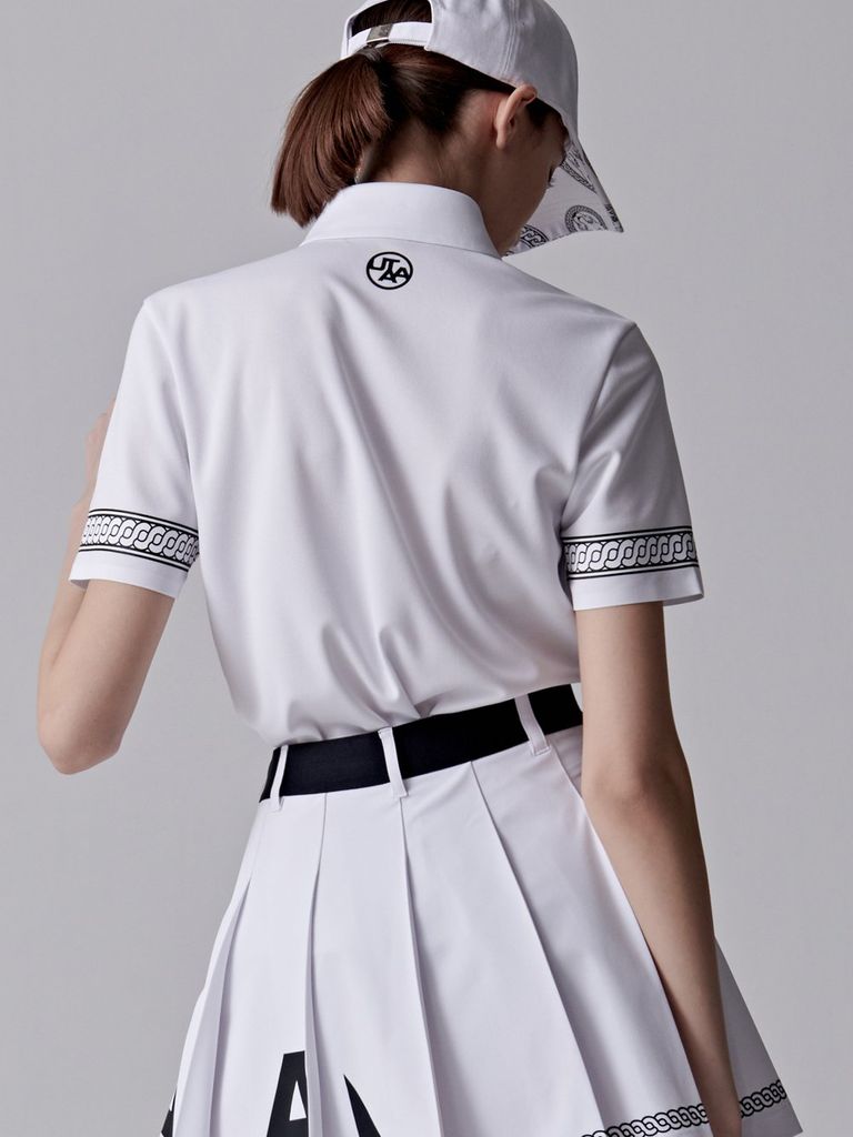 UTAA Scudo Ring Panther Basic PK T-Shirts : Women's White