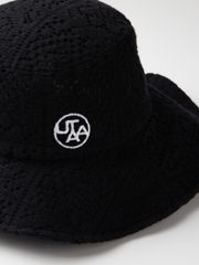 UTAA Pixel Tile Lace Bucket Hat : Women's Black