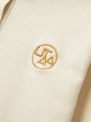 UTAA Ducat Punching Lace PK Sleeve : Women's Ivory