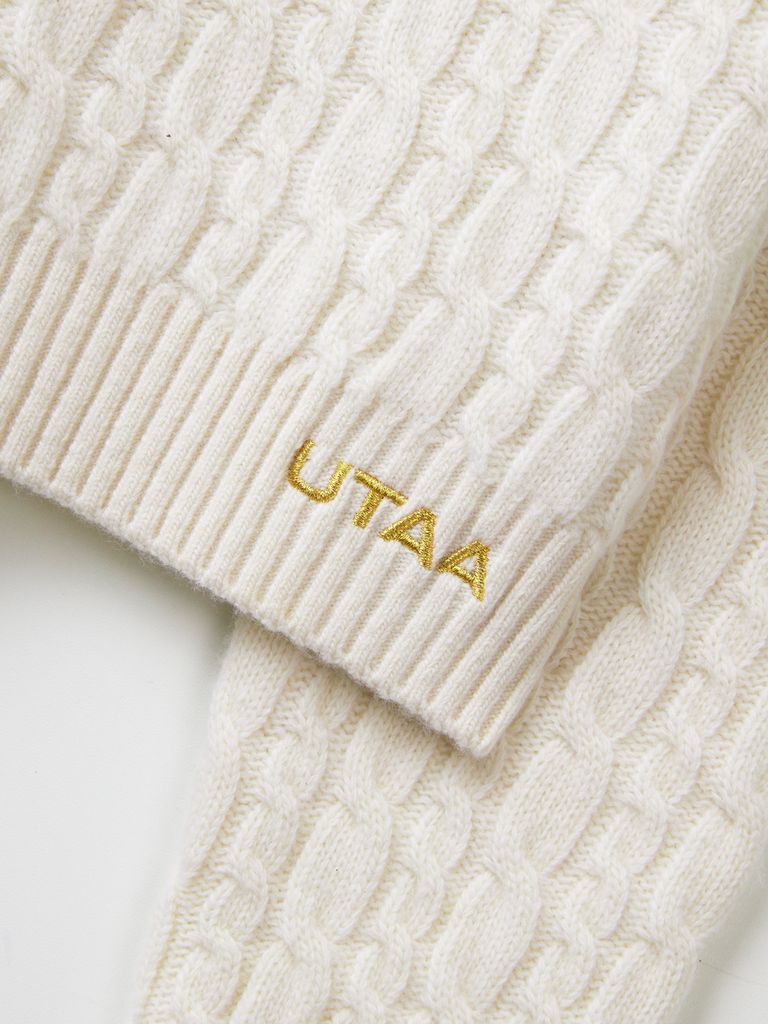 UTAA Ducat Wool Knit Pullover : Women's Ivory