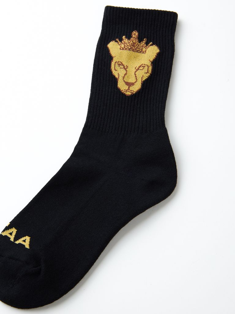 UTAA Crown Panther Basic Socks : Women's Black