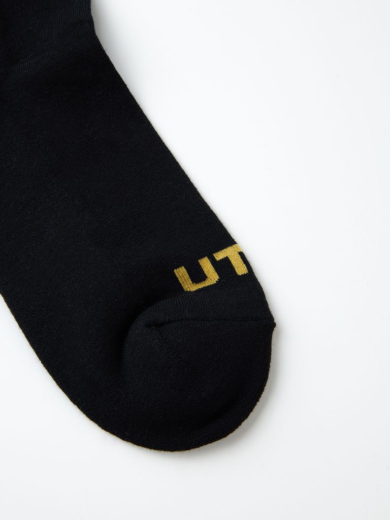UTAA Crown Panther Basic Socks : Women's Black