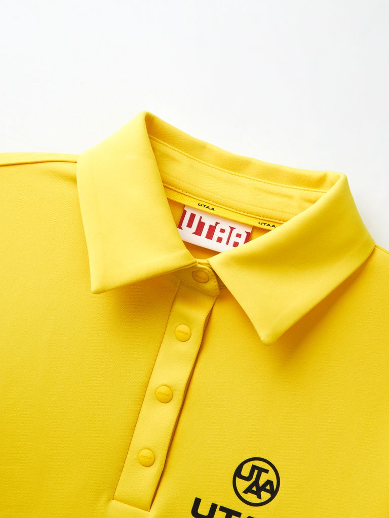 UTAA Neon Color Bounce PK Sleeve : Women's Yellow