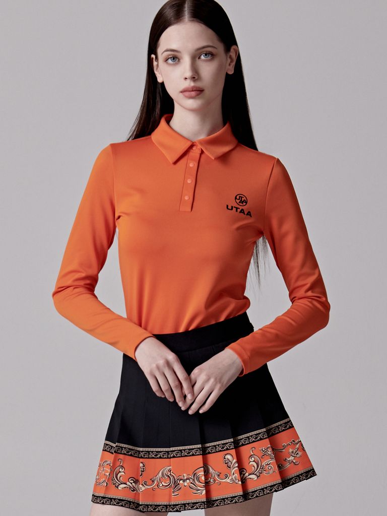 UTAA Neon Color Bounce PK Sleeve : Women's Orange