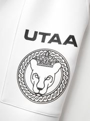 UTAA Ring Crown Panther Big Pocket Jogger Pants : Men's White