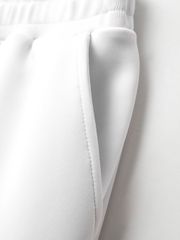 UTAA Ring Crown Panther Big Pocket Jogger Pants : Men's White