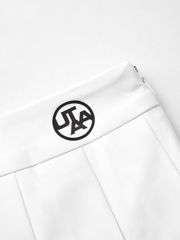 UTAA DayBreak Line Flare Skirt : White