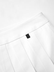 UTAA DayBreak Line Flare Skirt : White