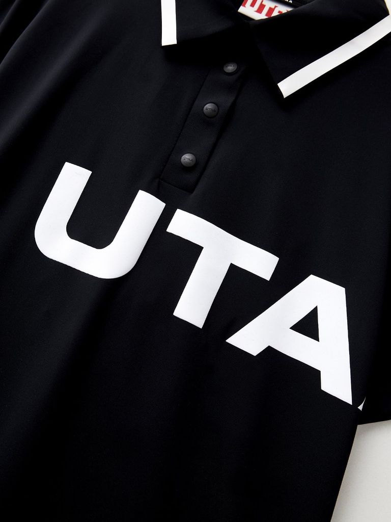 UTAA Daybreak Line PK T-shirt : Women's Black