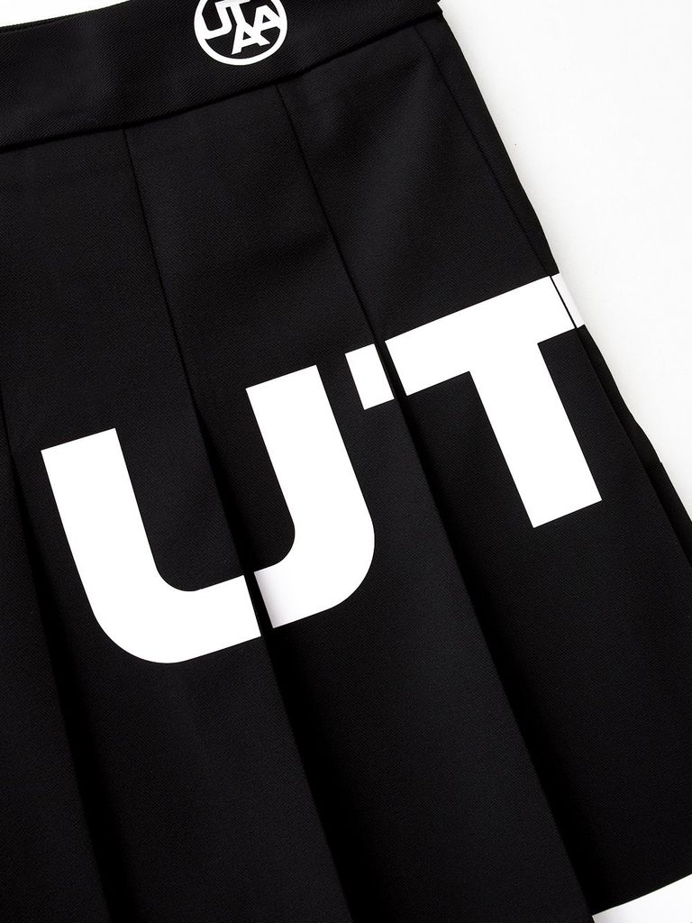 UTAA DayBreak Line Flare Skirt : Black