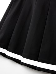 UTAA DayBreak Line Flare Skirt : Black