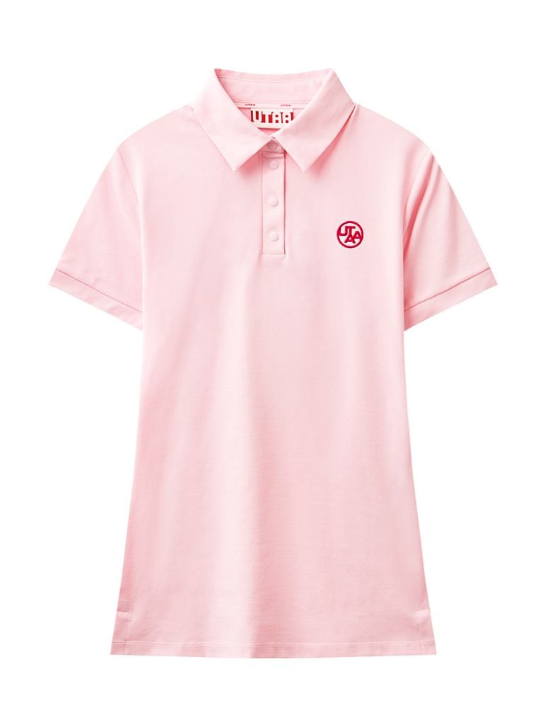 UTAA Dual Tape Mix PK T-shirt : Women's Light Pink