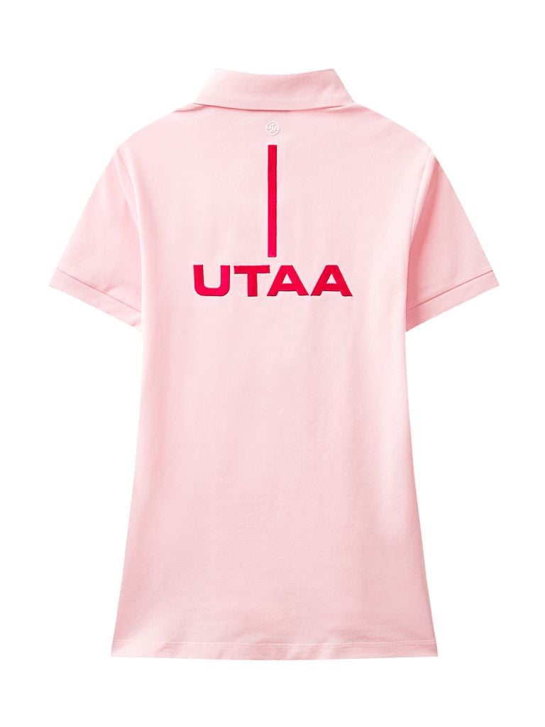 UTAA Dual Tape Mix PK T-shirt : Women's Light Pink