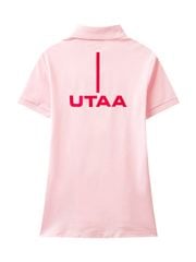 UTAA Dual Tape Mix PK T-shirt : Women's Light Pink