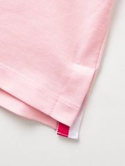 UTAA Dual Tape Mix PK T-shirt : Women's Light Pink