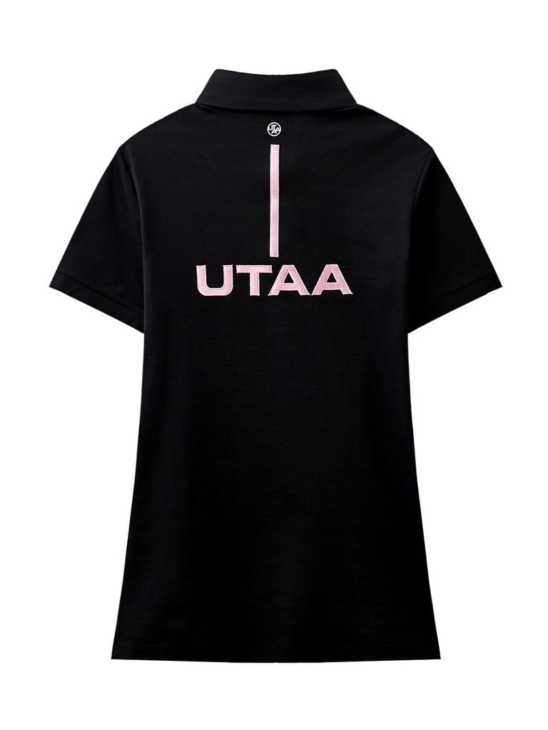 UTAA Dual Tape Mix PK T-shirt : Women's Black