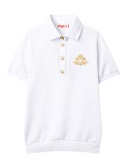 UTAA APEX Chain Baroque Frontier Tie PK T-shirt : Women's Blue